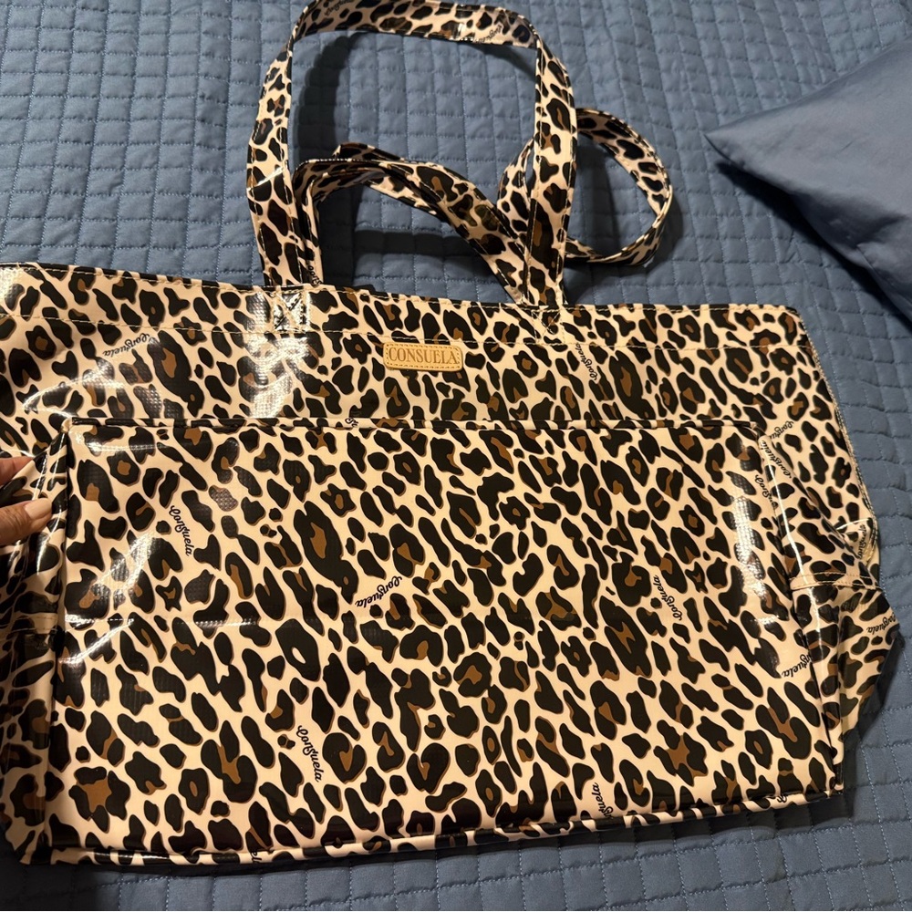 Consuela Wild Leopard Tote